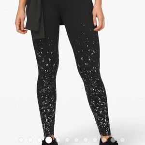 Lululemon Wunder Under Speckle Shine 28"